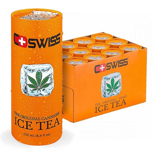 C+ Swiss cannabis ice tea 