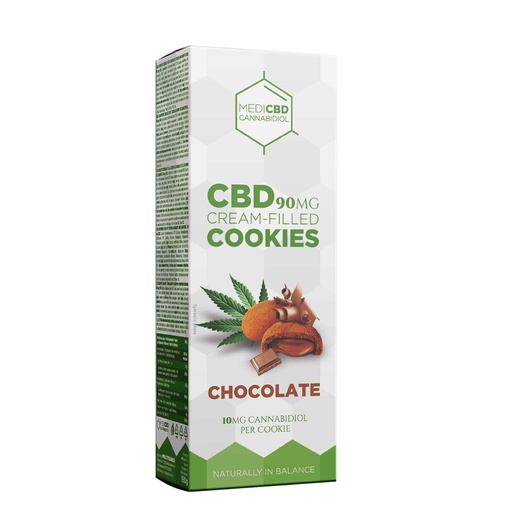 MediCBD Cream Cookie Chocolate -  150 gr - 90 mg CBD