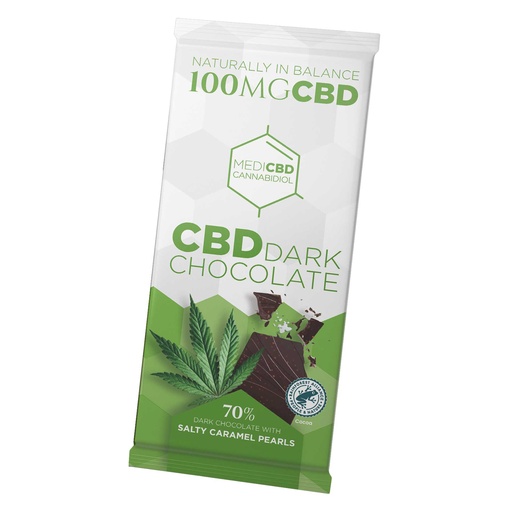 MediCBD Dark Chocolate 100 gr - 100 mg CBD