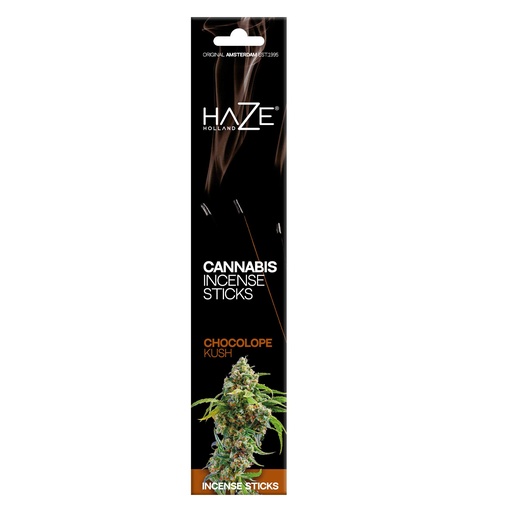 Multitrance HaZe Chocolape Kush Scented Cannabis Incense Sticks - 15 pcs 